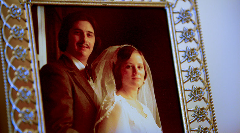 George and Terri Cecere's wedding photo