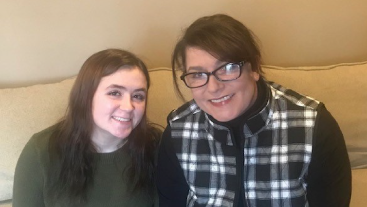 B105's radio personality, Chelsie and her daughter, learn more about family history and cancer risk. 