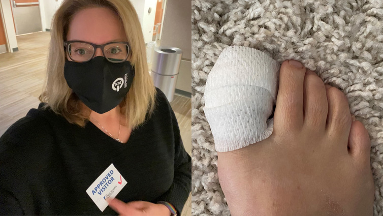Q102 radio personality Jennifer Fritsch writes about managing foot and ankle issues.