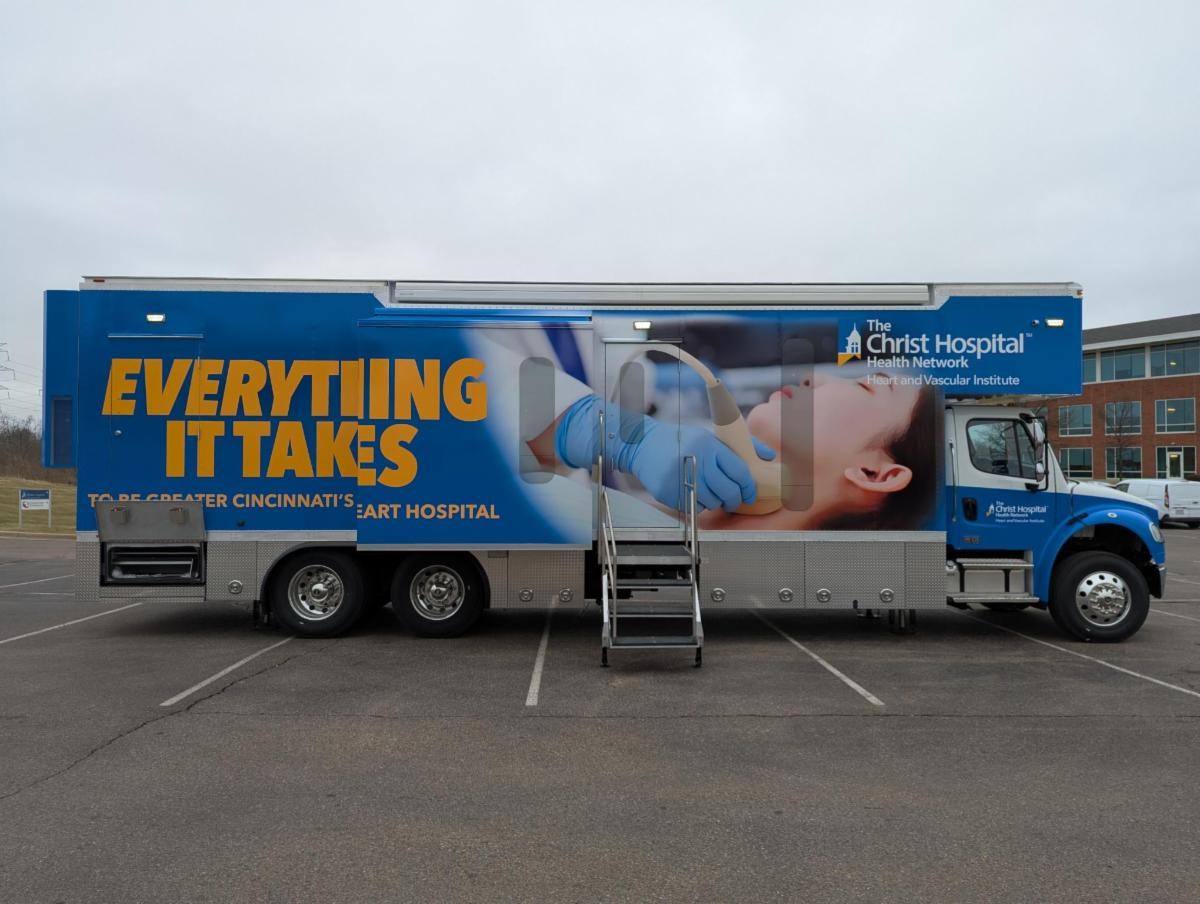 Grateful Giving heart and vascular screening van
