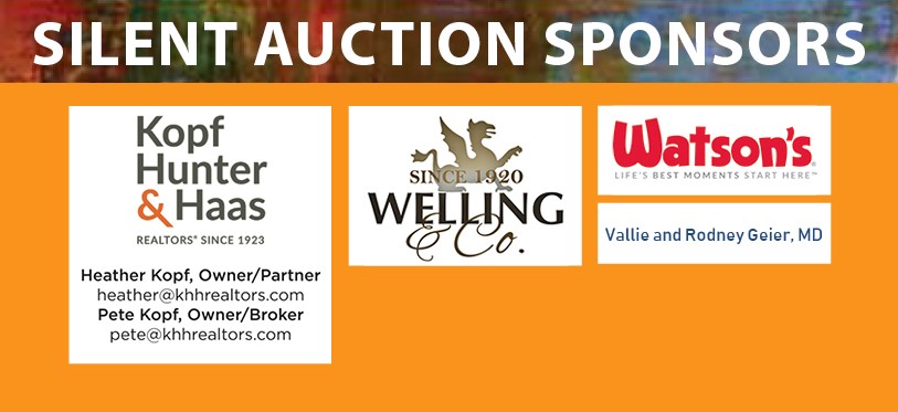 Silent Auction sponsors of the 2018 Off The Wall event