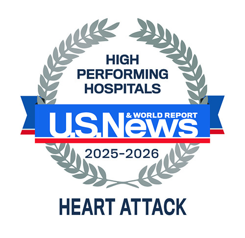 US News & World Report High Performing Hospital - Heart Attack