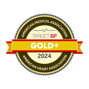 Gold plus distinction for blood pressure control