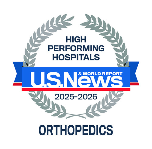 US News & World Report High Performing Hospital - Orthopedics
