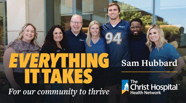 Sam Hubbard and the Christ Hospital: Doing Everything it Takes for our Community