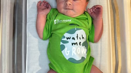 Christ Hospital Earth Day Onesie 2026