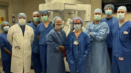 robotic surgery aortic aneurysm