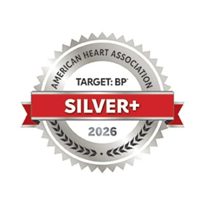 American Heart Association Silver+ Target BP
