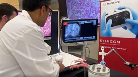 Robot Lung Cancer Diagnosis Christ Hospital